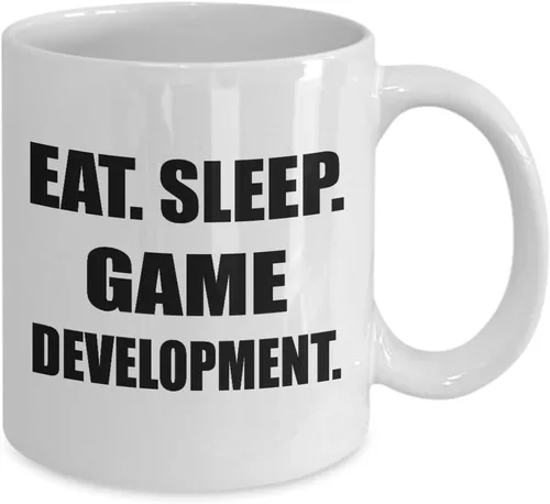 Vista 2 de Taza para desarrollador de juegos – regalo divertido para diseñador de juegos – Video Gaming Motivational Café Taza de té recompensa regalos