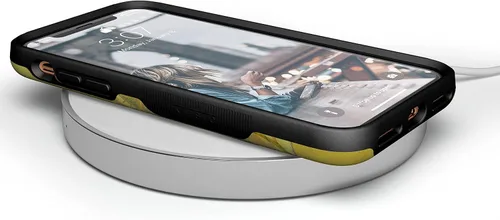 Vista 34 de Casely Funda para iPhone Xs Max Funda con estampado de festival (solo buenas vibraciones)