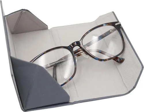 Vista 142 de Real Sic Funda para lentes de sol para hombres y mujeres, soporte magnético plegable para lentes de sol, inspirado en el color sólido