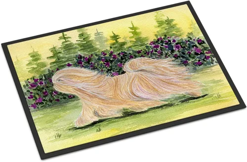 Vista 356 de Caroline's Treasures SS8220MAT - Felpudo afgano de 18 x 27 pulgadas, para interiores y exteriores, para entrada, antideslizante, lavable, de pelo