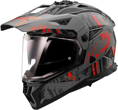 Vista 10 de LS2 Casco Blaze II Adventure para motocicleta con parasol