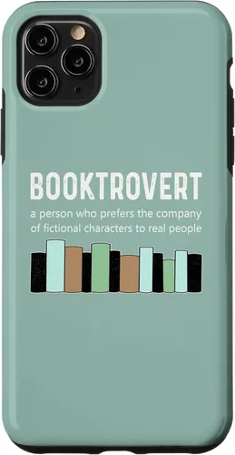 Vista 13 de Booktrovert Book Lover Book Worm Reading Nerd Bookshelf Case for iPhone 17