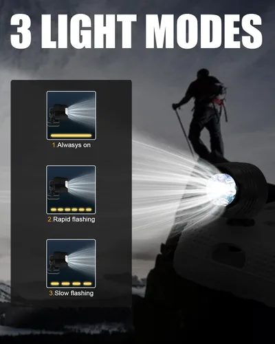 Vista 2 de MEXITOP Faros delanteros para Croc 2 piezas, faros delanteros de cocodrilo para accesorios de cocodrilo, dijes de cocodrilo iluminados para pasear