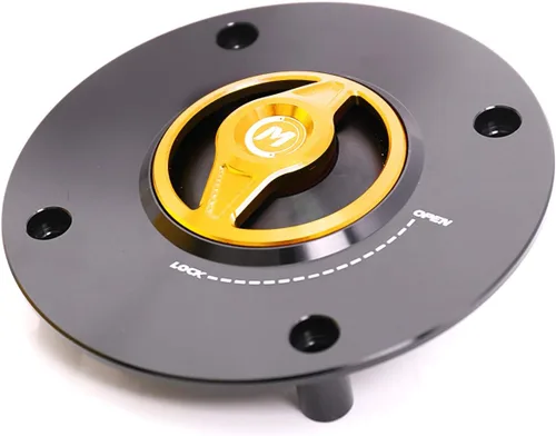 Vista 7 de Tapa de combustible de gas de liberación rápida CNC REVO negra compatible con GSX-R 600 97-03 GSX-R 750 96-03 GSX-R 1000 01-02 V Strom 650 1000