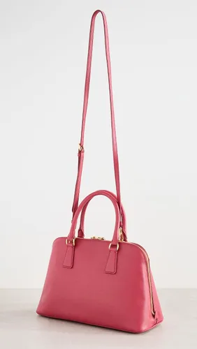 Vista 4 de What Goes Around Comes Around Prada Prada Pink Saffiano Promenade - Bolso mediano para mujer
