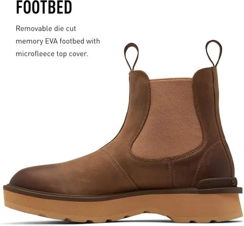 Vista 4 de SOREL Botas Chelsea Hi-Line para mujer, Umber, Tawny Buff, 10.5