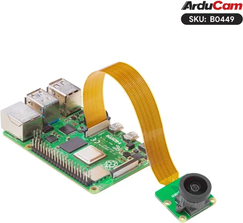 Vista 6 de Arducam para cámara Raspberry Pi 16MP IMX519 módulo de cámara con lente M12 gran angular de 120 ° (D) para Raspberry Pi y OpenHD