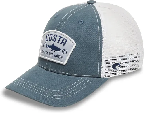 Vista 3 de Costa Del Mar Gorra Chatham Trucker para hombre Azul marino