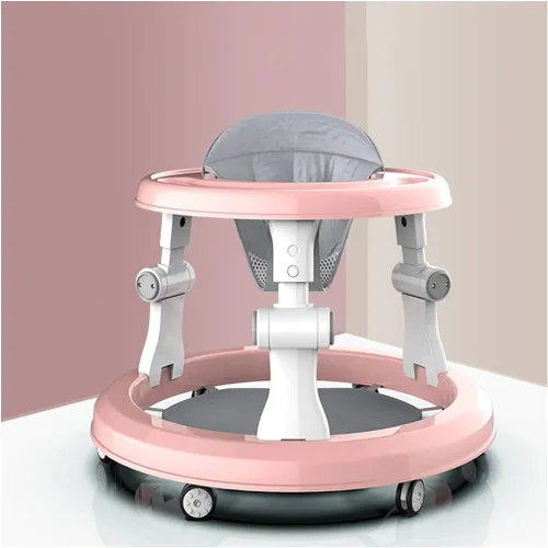 Vista 7 de KITCISSL Andador para bebés, andadores para bebés, artículos esenciales para bebés, andadores para niños y niñas, regalos de primera calidad con Azul