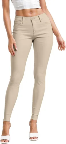 Vista 28 de Hybrid & Company - Pantalones ultraelásticos para mujer, cómodos y ajustados, para el trabajo y ocasiones informales Negro