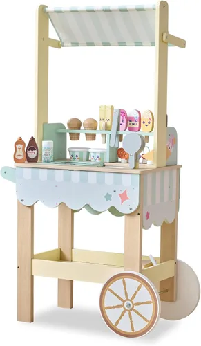 Vista 8 de Teamson Kids Jolly Pals - Soporte para helados, color verde menta