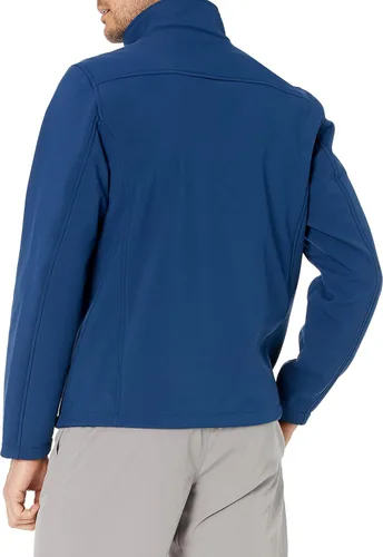 Vista 3 de Tienda Essentials Chaqueta Softshell resistente al agua para hombre grande y alto
