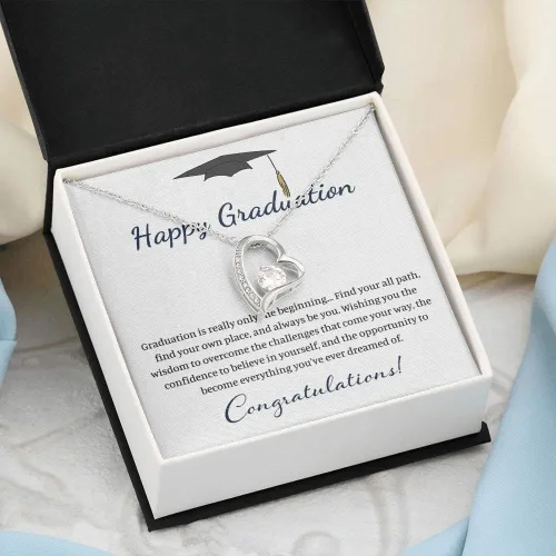 Vista 2 de ZephariO Graduation Necklace For Her 2023 - Graduation Necklace 2019 For Women, Cadenas De Plata 925 Para Mujer, Regalos Para Graduacion 2023, Gift