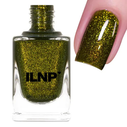Vista 9 de ILNP Autumn - Esmalte de uñas brillante marrón cálido