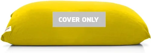 Vista 3 de Yogibo Funda de repuesto para puf corto, extraíble, lavable, color marrón