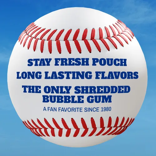 Vista 6 de Big League Chew Big Rally Blue - Goma de mascar de frambuesa azul intenso Perfecto para juegos de béisbol, equipos, concesiones, fiestas y más