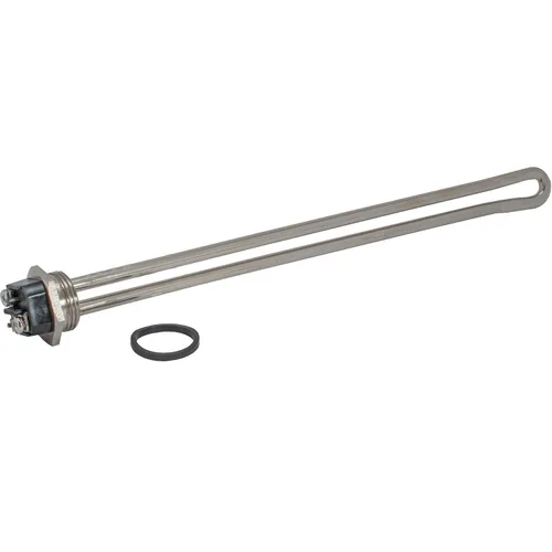 Vista 8 de Eastman Elemento calentador de agua eléctrico recto de 120 V x 1500 W de alta densidad, elemento de calentamiento de agua caliente con funda