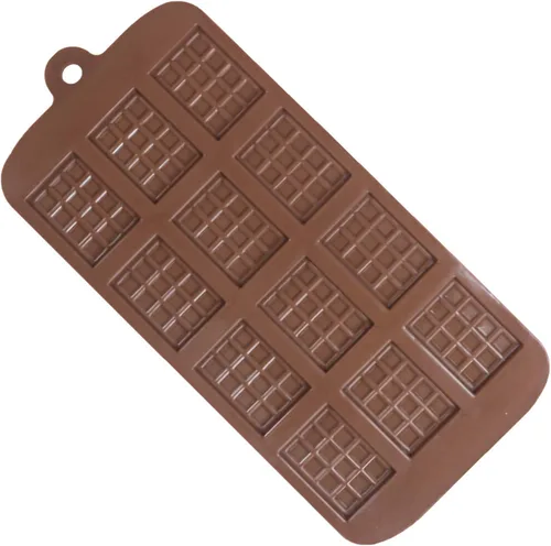 Vista 7 de DIY 12 moldes de silicona para chocolate romper aparte chocolate proteína caramelo molde de chocolate herramientas para hornear chocolate