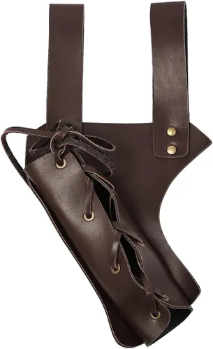 Vista 29 de BLESSUME Cinturón medieval de caballero con espada rana funda de estoque, soporte de vaina de estoque, 1 unidad