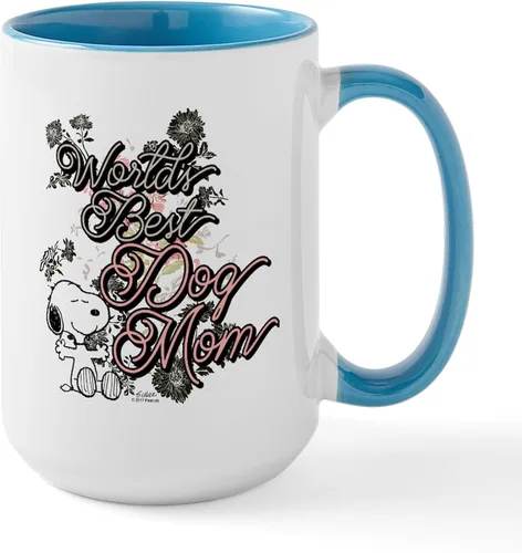 Vista 205 de CafePress SNOOPY Joe Cool - Taza de café de cerámica (15.0 fl oz)