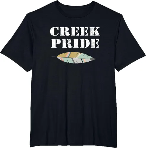 Vista 38 de Creek Native American Pride - Camiseta, Negro, S