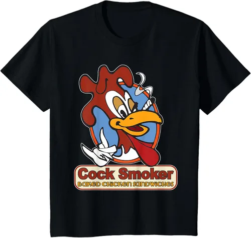 Vista 39 de Kevin Smith Jay & Silent Bob Reboot Cock Smoker Logo Dark Camiseta, Negro