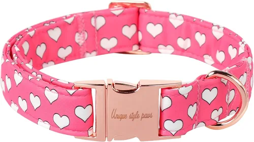 Vista 68 de Unique style paws Collar de perro con hebilla de plástico con colgante, collar de cachorro para primavera y verano, traje de baño para fiesta