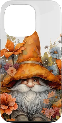 Vista 10 de Happy Fall Gnome Autumn Leaves Case for iPhone 17