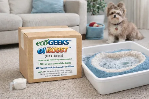 Vista 3 de ecoGEEKS O! Boost (OXY-Boost) Limpiador de blanqueador de oxígeno multiusos 19 libras