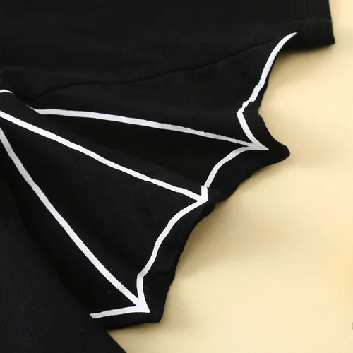Vista 7 de Dkygxwt Disfraz de Halloween para recién nacido, para niños, niñas, cosplay, manga larga, enterizo, traje con sombrero, ropa para niños