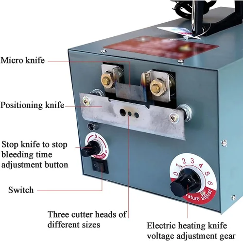 Vista 4 de Debeaking eléctrico de aves de corral, máquina de debeaking de aves de corral, 250w 110v-220v máquina automática de debeaking de pollo, corte