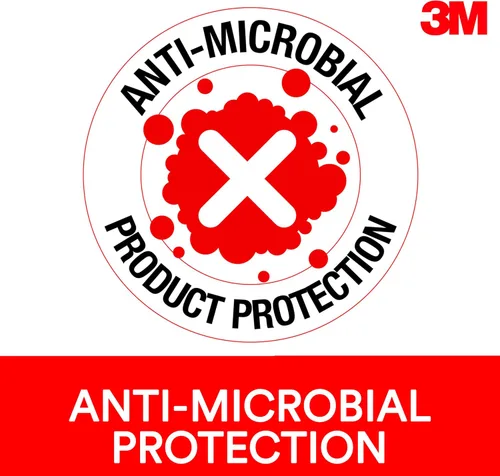 Vista 5 de Tapete para ratón, de 3M, con cubierta trasera no deslizante y diseño de ahorro de energía, estampado de mapa de bits, Cima Rendimiento del mouse