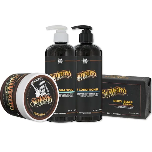 Vista 14 de Suavecito Paquete de productos esenciales para el cabello y el cuerpo