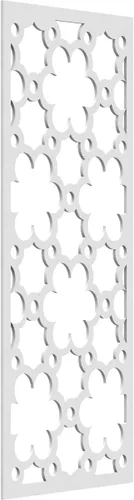 Vista 173 de 9 3/8"W x 24 3/8"H x 1/4"T Southgate Decorativos Paneles De Pared De Madera Calado, Abedul