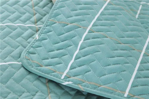 Vista 4 de Protector de sofá, toalla de sofá, funda de sofá de algodón grueso, estilo nórdico, funda de sofá seccional de sarga, funda de sofá de tela, fundas