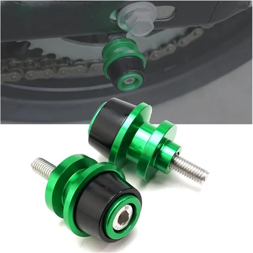 Vista 2 de Tornillos de soporte CNC de 0.315 in para motocicleta, carretes deslizantes para Kawasaki Z900 Z650 2017 2018 2019 2020 Anticaída Marco deslizante