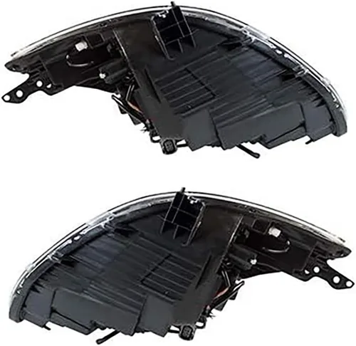 Vista 2 de Rareelectrical Nuevo par de faros halógenos es compatible con Mazda 2 Touring Hatchback 4 puertas 1.5L 2011 2012 2013 2014 por número de pieza