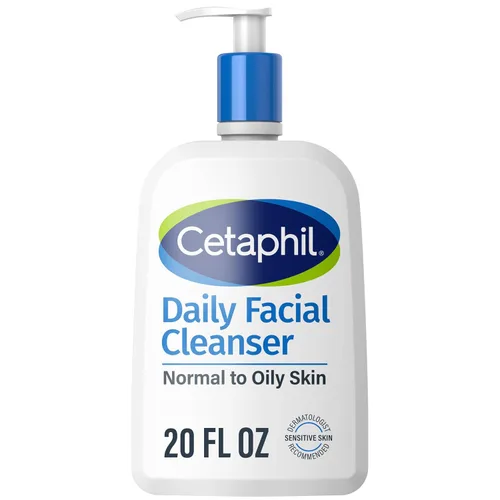 Vista 15 de Cetaphil Lavado Facial, Limpiador Facial Diario para Piel Sensible, Mixta a Grasa, NUEVO Paquete de 2 de 16 oz, Espuma Suave, Sin Jabón