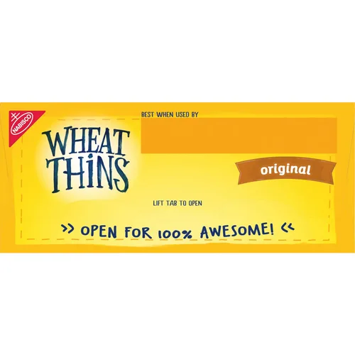Vista 17 de Wheat Thins Snacks originales, galletas de trigo integral, galletas de aperitivos, 8.5 onzas