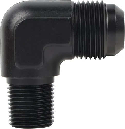 Vista 61 de EVIL ENERGY Adaptador de ajuste de 6AN a 3/8" NPT macho de 90 grados, aluminio