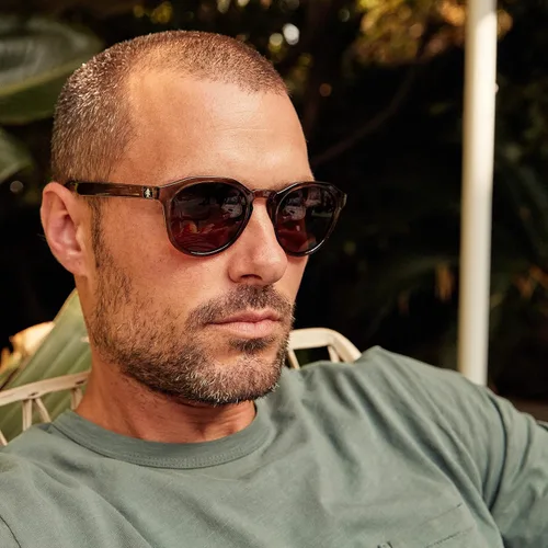 Vista 3 de Huckberry Cruisers Premium Sunglasses for Men & Women, Polarized Lenses, Lightweight & Durable