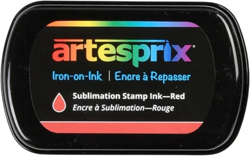 Vista 11 de Artesprix Almohadilla de tinta de sublimación para manualidades, estampado y pintura, color negro