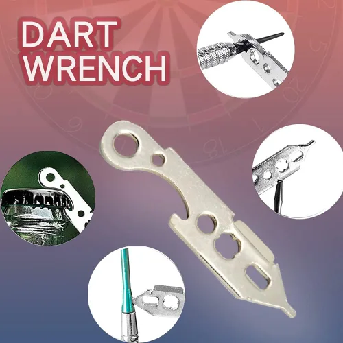 Vista 6 de DIMBOI Kit de accesorios para dardos de punta suave y punta de acero con junta tórica, sacapuntas, llave, removedor de puntos, herramienta