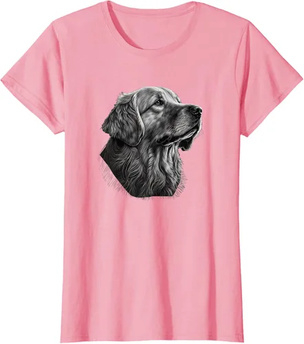 Vista 11 de Camiseta divertida Golden Retriever, Negro