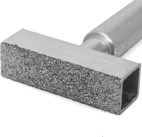Vista 2 de Peachtree Woodworking Supply La cómoda de muela abrasiva de diamante funciona en 6 pulgadas u 8 pulgadas