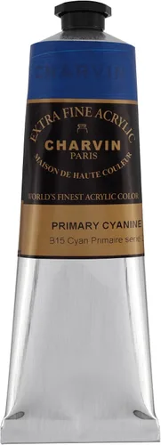 Vista 131 de Charvin Pintura acrílica profesional extrafina – verde absenta, tubo de 2.1 fl oz, pigmentos de triple fresado, resistente a la luz, pinturas