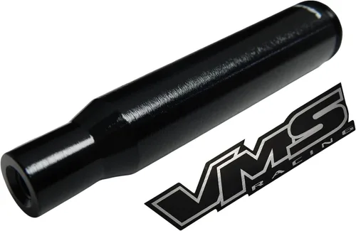 Vista 3 de VMS Racing 50 Cal Caliber - Antena de bala con punta de metal rosa, calibre pesado, mecanizado CNC, de aluminio, compatible con Dodge Ram 1500 2500