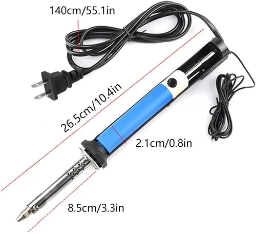 Vista 2 de 40W 2 en 1 función de soldadura eléctrica de succión de estaño desoldar herramienta de soldadura US Plug 110V