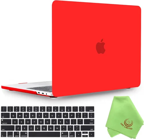 Vista 13 de UESWILL Compatible con MacBook Pro de 13 pulgadas M1 M2 2016-2024 versión A2338 A2289 A2251 A2159 A1989 A1706 A1708, con Touch Bar USB-C, funda