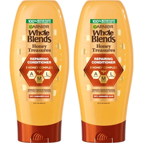 Vista 16 de Garnier Whole Blends Honey Treasures - Acondicionador reparador, para cabello seco y dañado, 3 onzas líquidas (tamaño de viaje), 1 unidad